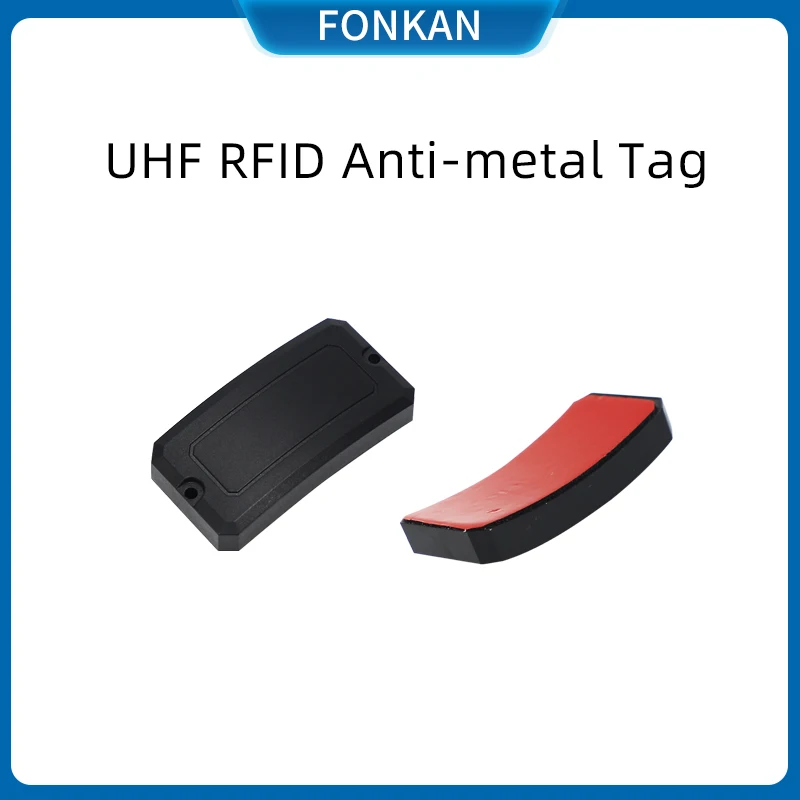 50pcs UHF RFID TAG 860-960mhz ABS UHF RFID Tag on Metal for Gas Cylinder Management