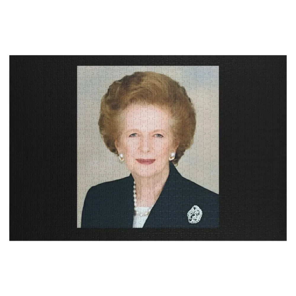 Prime Minister Margaret Thatcher Iron Lady Jigsaw Puzzle Works Of Art Custom Photo Puzzle