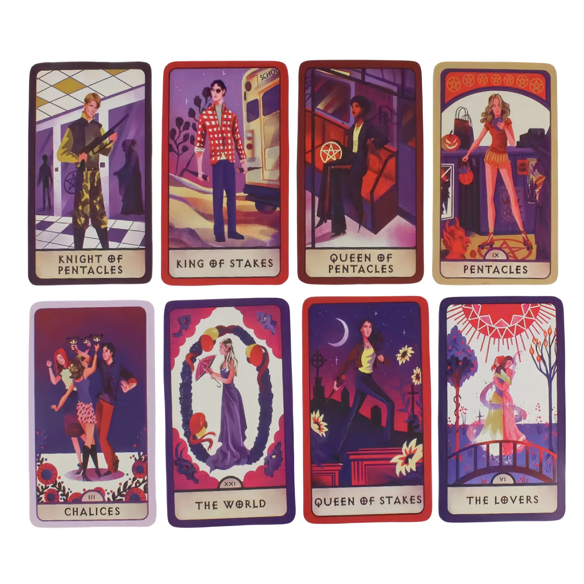 78 Cards Buffy the Vampire Slayer Tarot Deck Follow the wisdom of Buffy beautifully illustrated Fortune Telling Game Divination