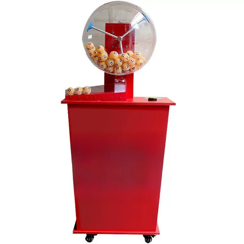 1pcs  Ball Electric Automatic Bingo Cage Lucky Game Playing Machine Hot Selling Electric Acrylic Lottery Machine