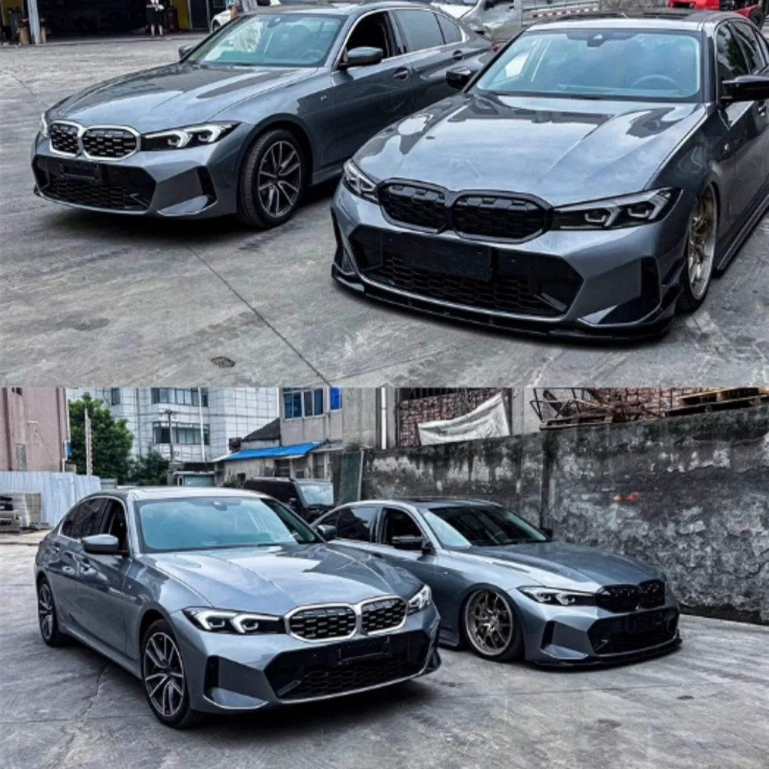 Body kit for BMW 3 Series G20 G28 2023-2024 modified Front lip Rear lip Top wing Tail throat Front Wind knife Car Accessories