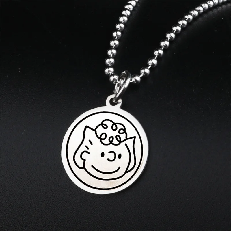 Anime SnoAmendments Collier Pendentif pour Bol, Hip-Hop, Chimsweater, JOJewelry Accessrespiration, EquiKawaii Necklace, Gifts for Girl, Hot