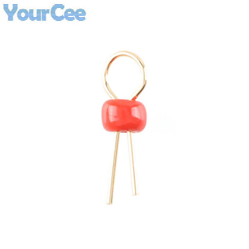 70pcs Ceramic Gold Plated Copper Test Pin Point Bead Ring Solder Probe 1.0-1.8mm PCB Circuit Board PCB Test Point THM Bead