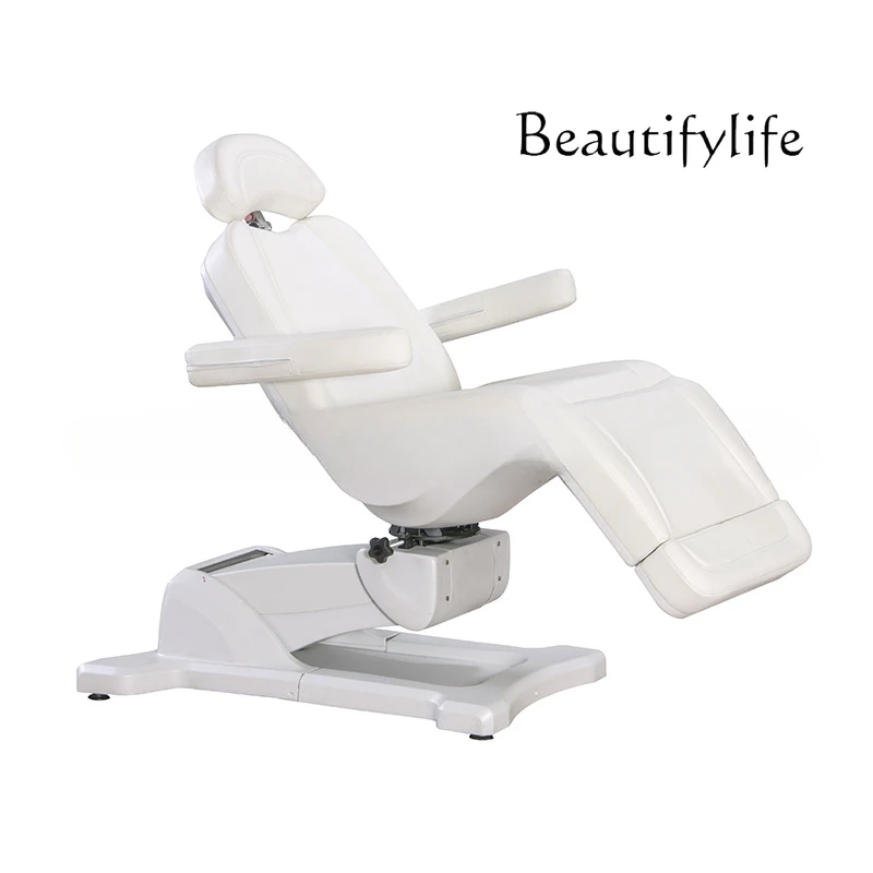 Nordic electric beauty bed beauty salon high-end dental examination bed design sense embroidery bed