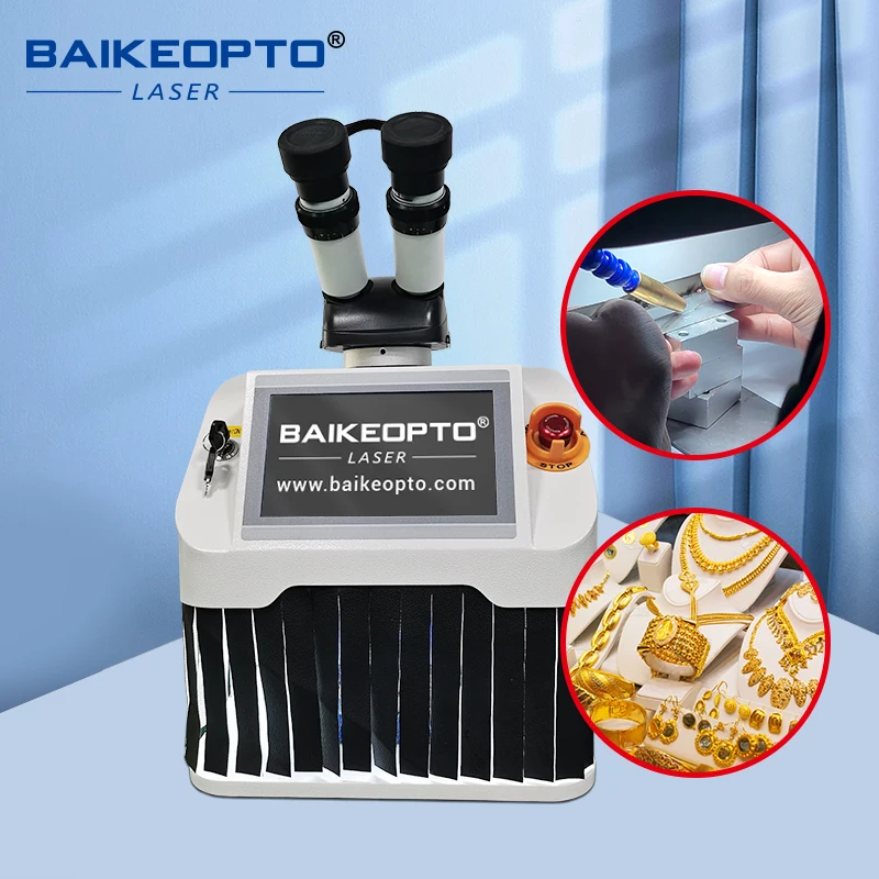 Goldsmith‑Focused YAG Laser Welding Machine Desktop Type High‑Fine Spot for Repairing Gold Silver and Copper Alloy Jewelry