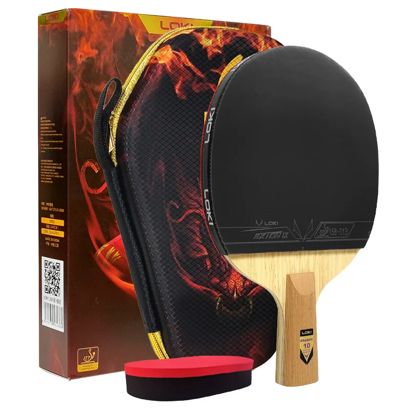 Originele LOKI Tafeltennis Racket Dragon Serie Ping Pong Racket Paddle Bat Professionele 6/7/8/9/10 Sterren voor Alle Niveau Spelers