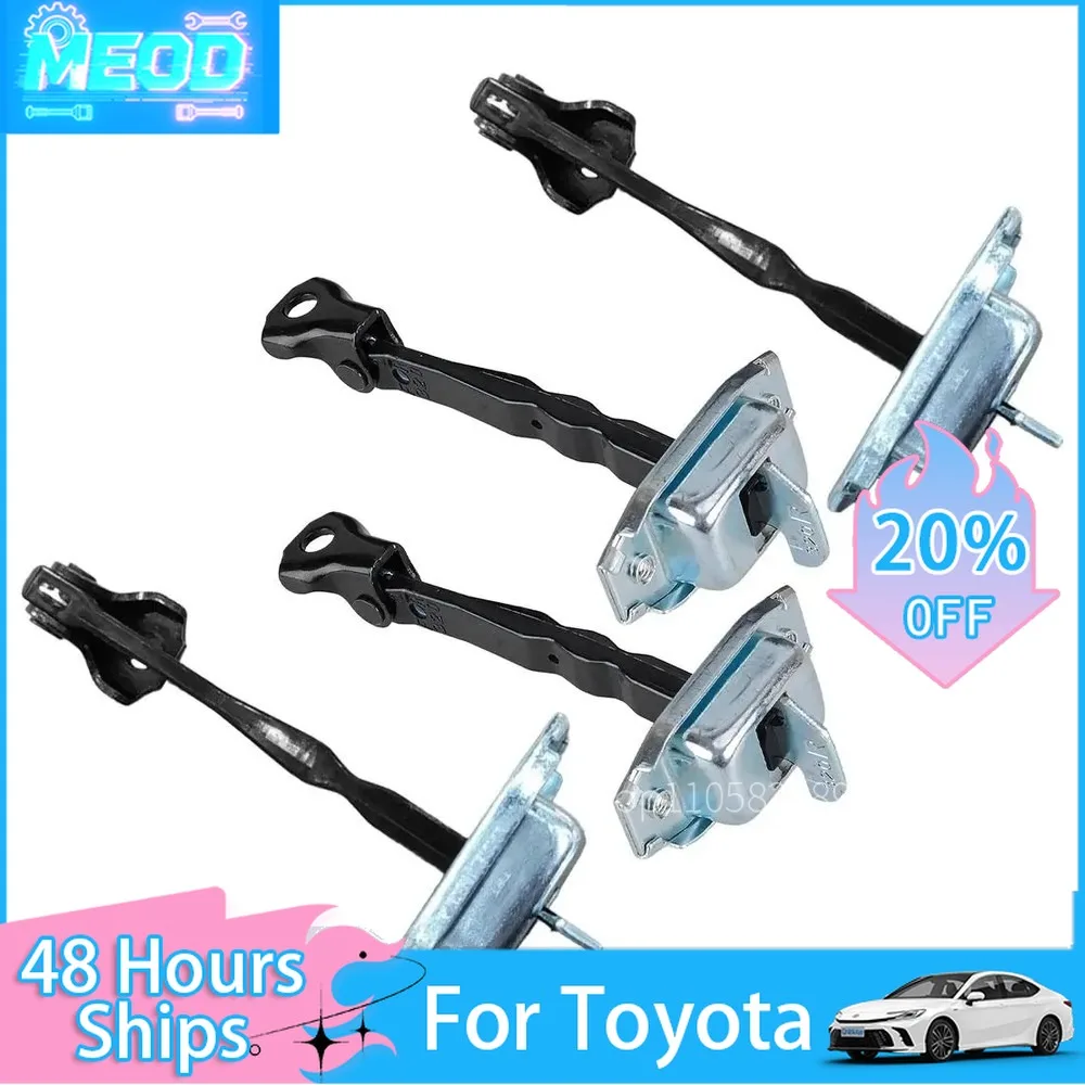 New 68610-02250 68630-02240 Front Rear Door Check Hinge Stay Checker Strap Limiter Stopper Fit for Toyota Corolla 2014-2017 2018