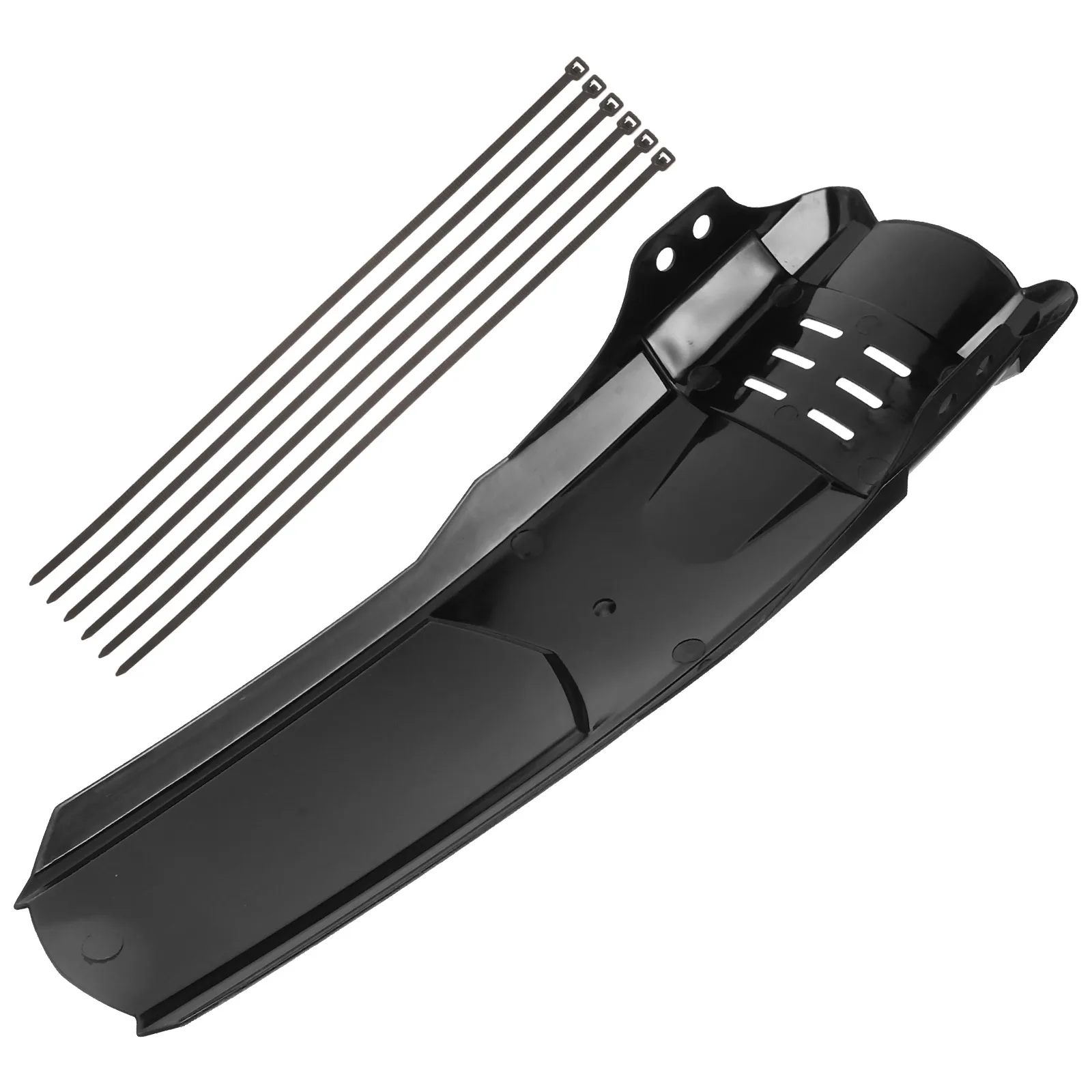 

Bicycle Universal Mountain Bike Mud Guard Cycling Tire Accessories Splash Proof Rear Wear-resistant PP Carbon Fiber Easy