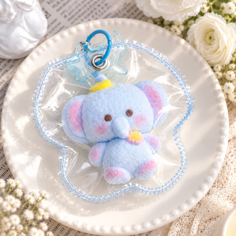 Cartoon Animal Doll Squeeze Toys Food-Grade Silicone Toy Slow Rebound Decompression Gift Keychain Pendant For Adults Decoration