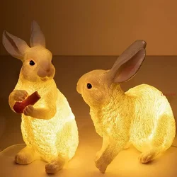 Outdoor Rabbit Lights LED Garden Waterproof Landscape Cute Lawn Lamp for Courtyard Villa Decor Light