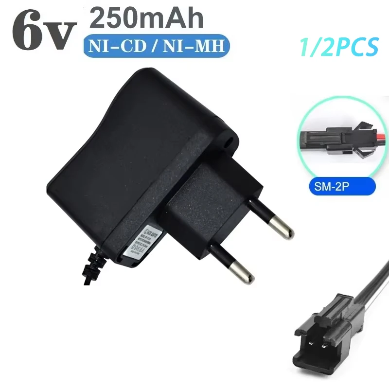 6v 2800mah Rechargeable Battery + Charger For Rc toys Cars Tanks Truck Robots Gun RC Boat AA Ni-MH 6v 700mah NiMH Battery Pack