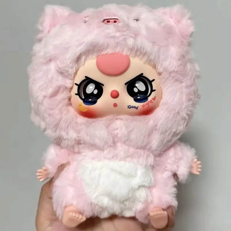 Vendita calda genuina scatola cieca bambino tre dodici segni zodiacali cinesi modello serie peluche bambola carina desktop giocattolo per bambini ragazza regalo di compleanno