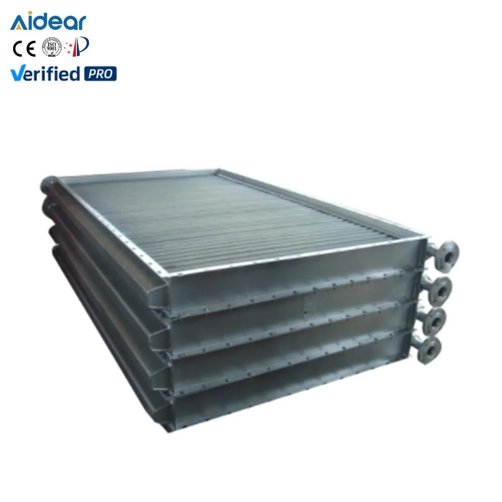 

Aidear Customized Aluminium Air Cooled Stamping Fin Welding Heat Sink With Copper Tubes for Cooling System