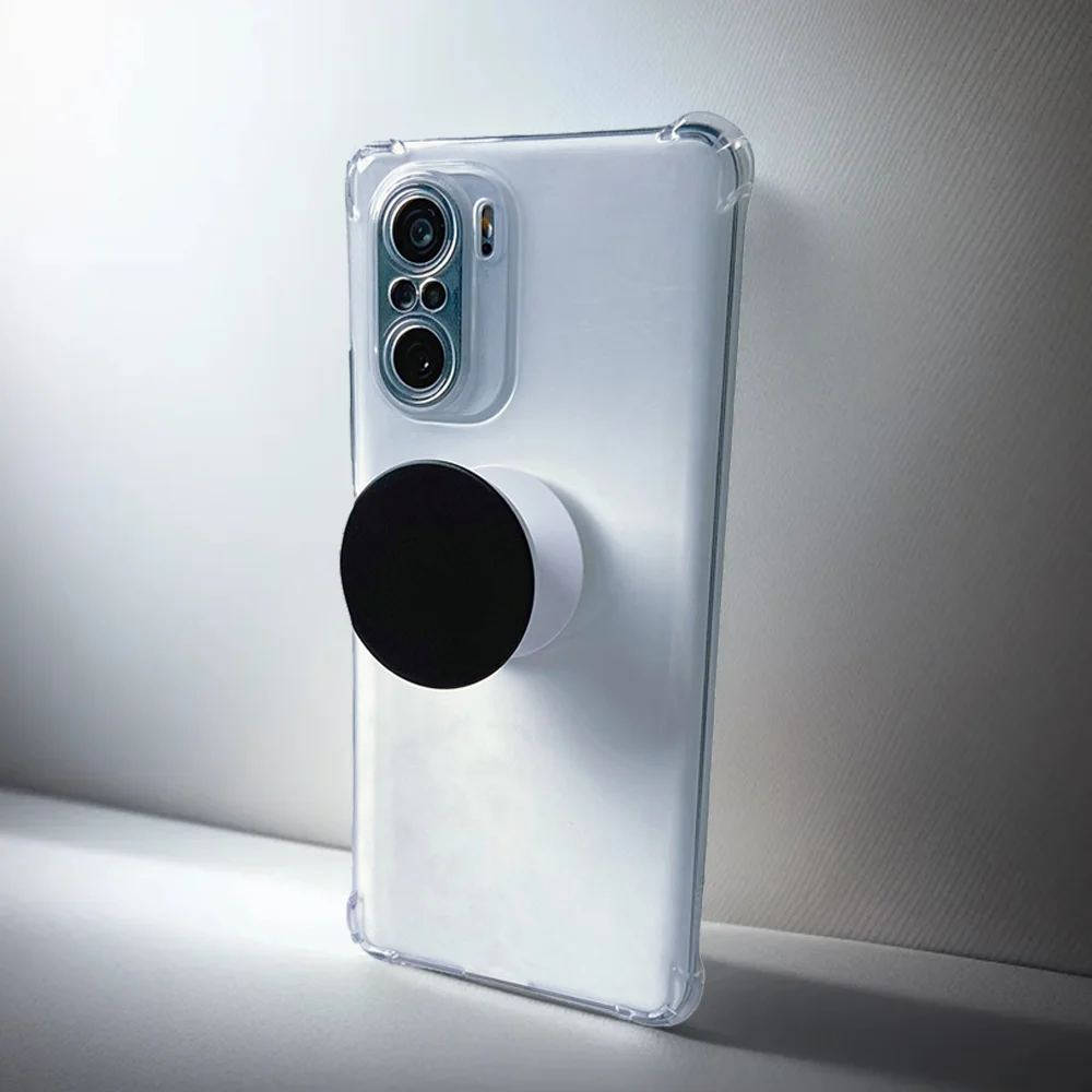 Fingerringhalter, Ständer, Taschenbuchse für iPhone 15, Samsung, unterstützt Telefon, Mobiltelefone, Grip Tok, zusammenklappbare einfarbige Halterung – Detail 12