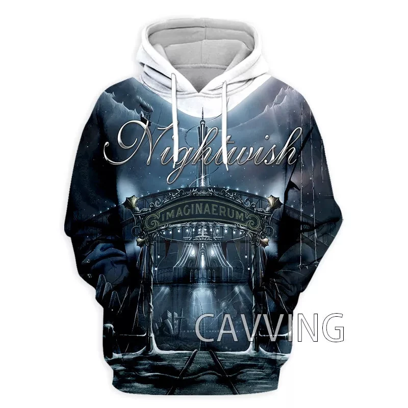 New Popular Rock Nightwish 3D Printed Hoodies Fashion Men Women Hip Hop Hooded Sweatshirt Pullover Harajuku Men Hoodie Tracksuit