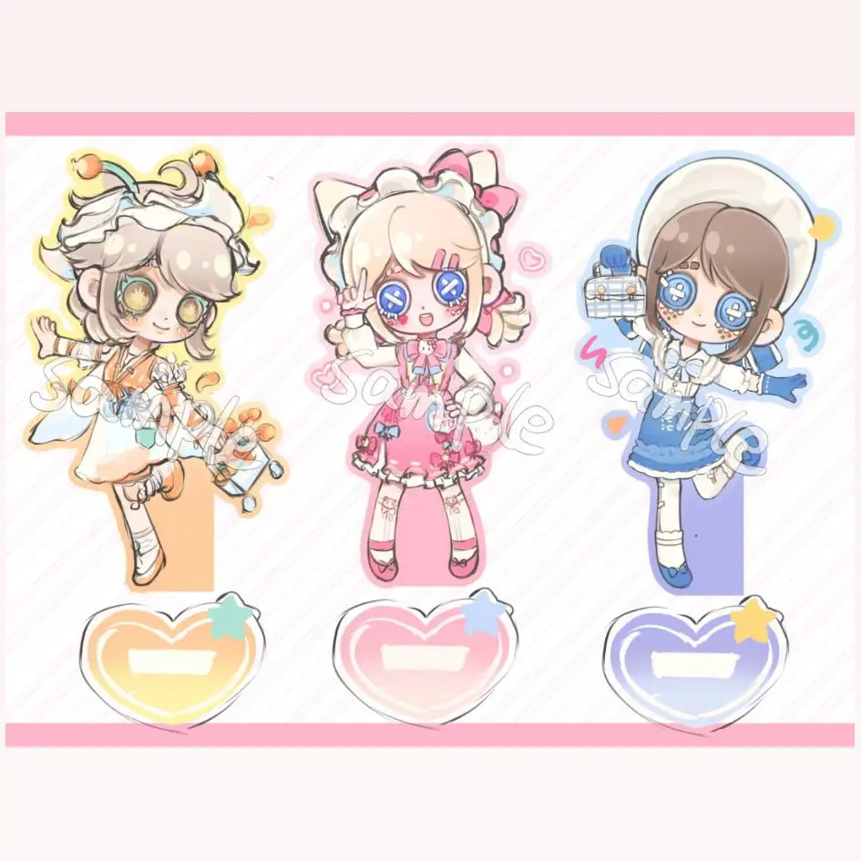

Anime Identity V Acrylic Stand Model Figures Emma Woods Cosplay Desk Decor Model Plate Props Ornaments Christmas Gifts