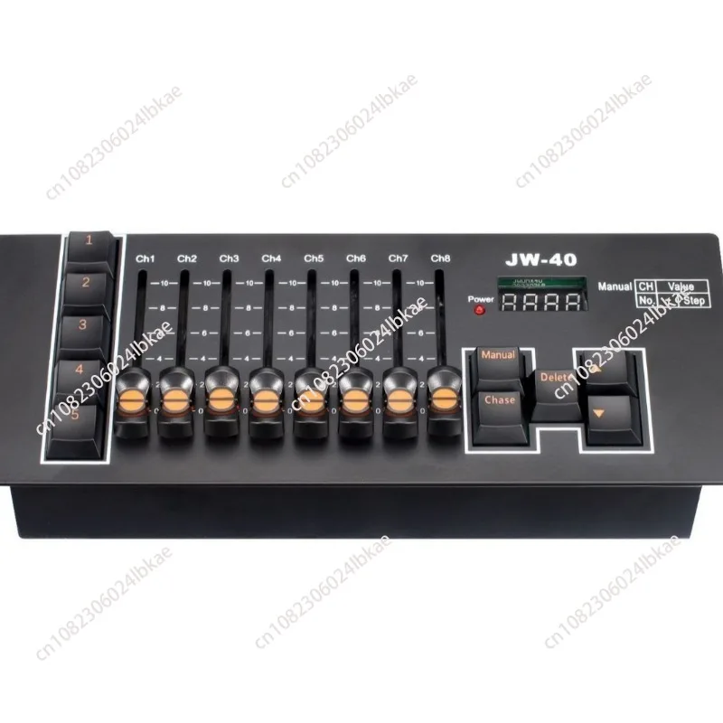 

Dmx512 mini console - battery powered, mini programmable controller