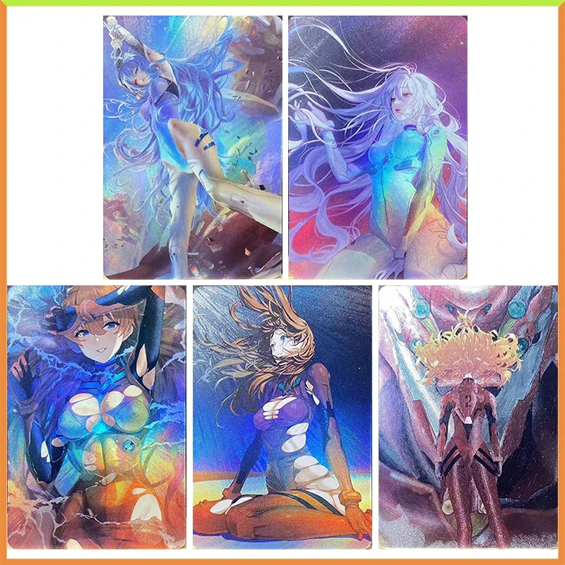 

Anime Goddess Story DIY ACG Ayanami Rei Asuka Langley Soryu Toys for boys Collection Games Cards Christmas Birthday Gifts