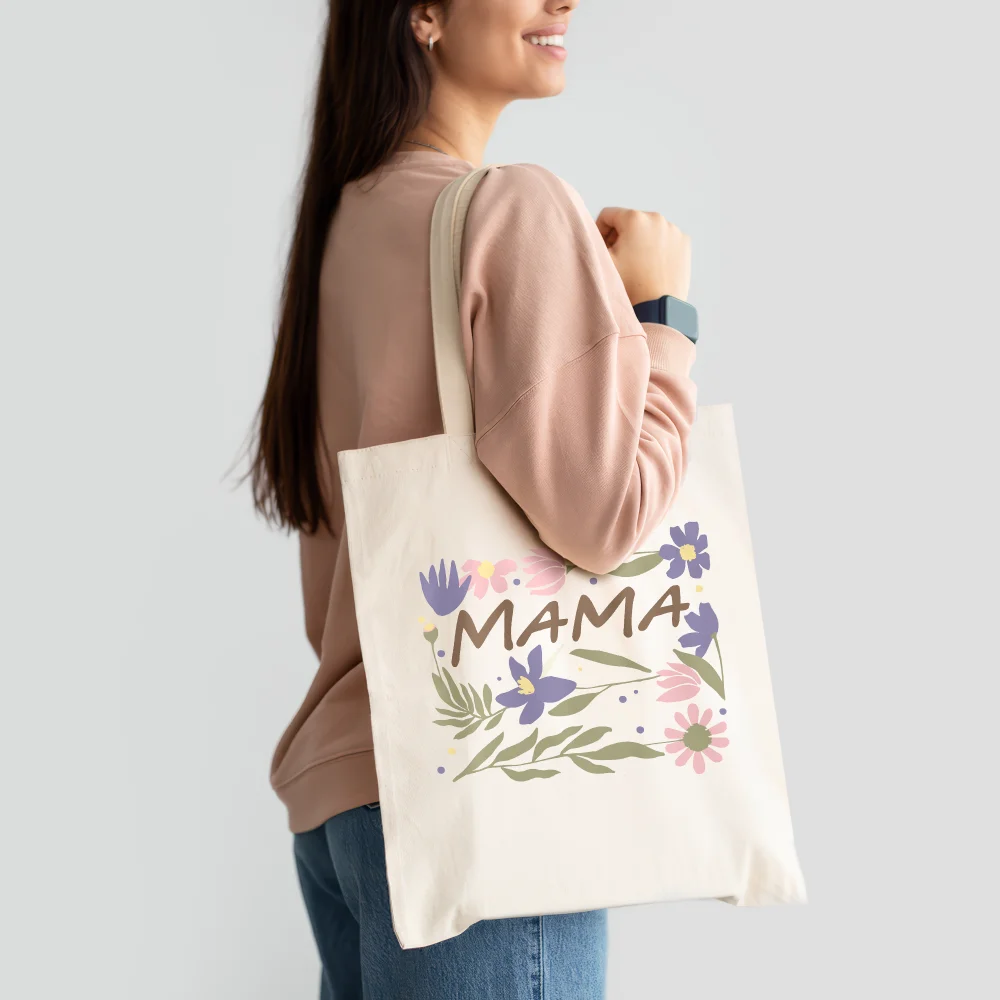 Canvas Tote Bag Baby Shower Gifts New Mom Gifts In My Mom Era Canvas Bag Birthday Gifts for Mom