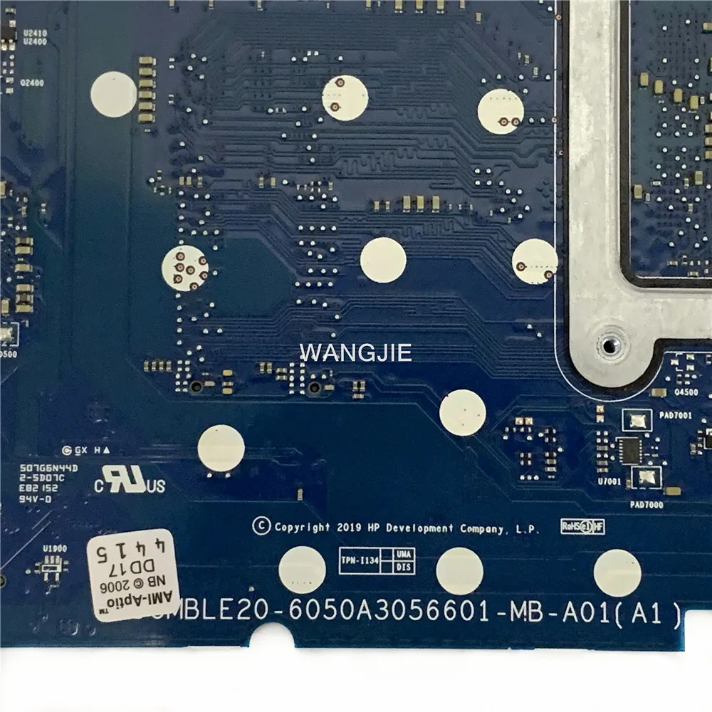 HP Pavilion Notebook用マザーボード,6050a3056601,cpu uma,100% 動作,17-Ca,17z-Ca,L46460-601, L46460-001, R3-3300
