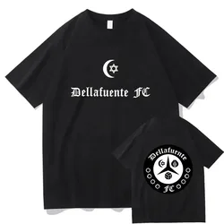 Dellafuente FC Cartoon T Shirt Manga Cotton T-shirt Summer Short Sleeve Sweatshirts Harajuku Fashion Clothes Unisex Sudaderas