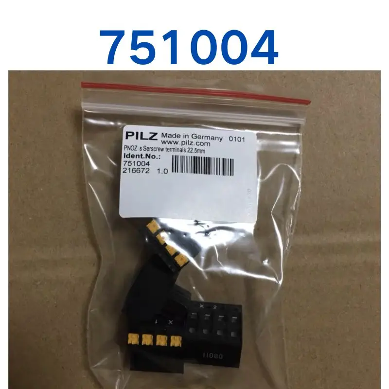 New 751004 safety relay plug-in terminal, spring compression plug terminal Quick Shipping