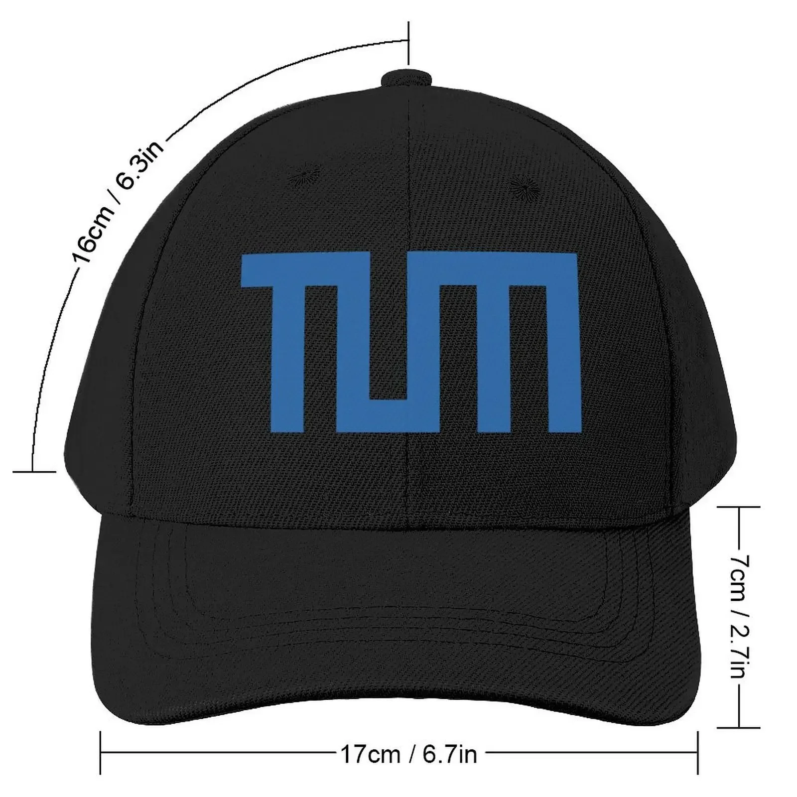 Technical University of Munich Baseball Cap fashionable Luxury Brand Hat Man Luxury hiking hat Male Women's