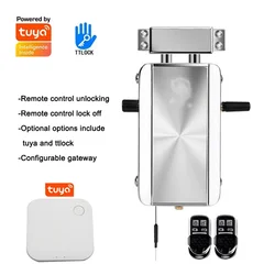 Didiital-cerradura electrónica inteligente para puerta, cerrojo antirrobo inalámbrico con Control remoto, sin llave, para teléfono, aplicación Tuya Ttlock