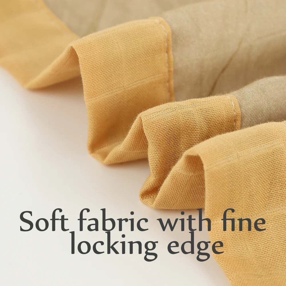 Elinfant 120x150cm 4 layers bamboo cotton muslin swaddle blanket digital print newborn bath towel wrap receiving blanket