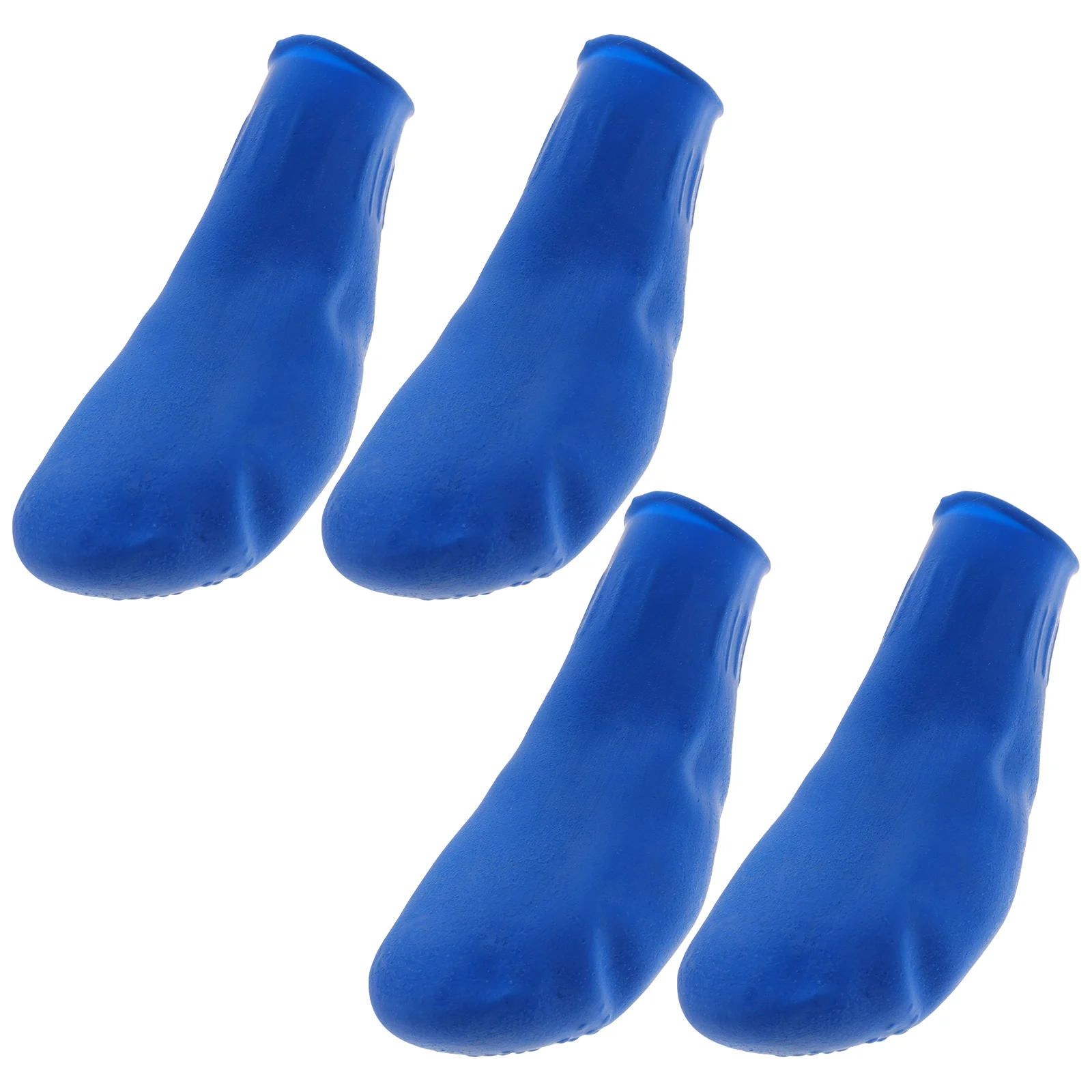 

4pcs Waterproof Rain Shoes Non-slip Shoe Cover Outdoor Footwear Durable Shoe Cover for Pet Cat Dog (Blue Size S)