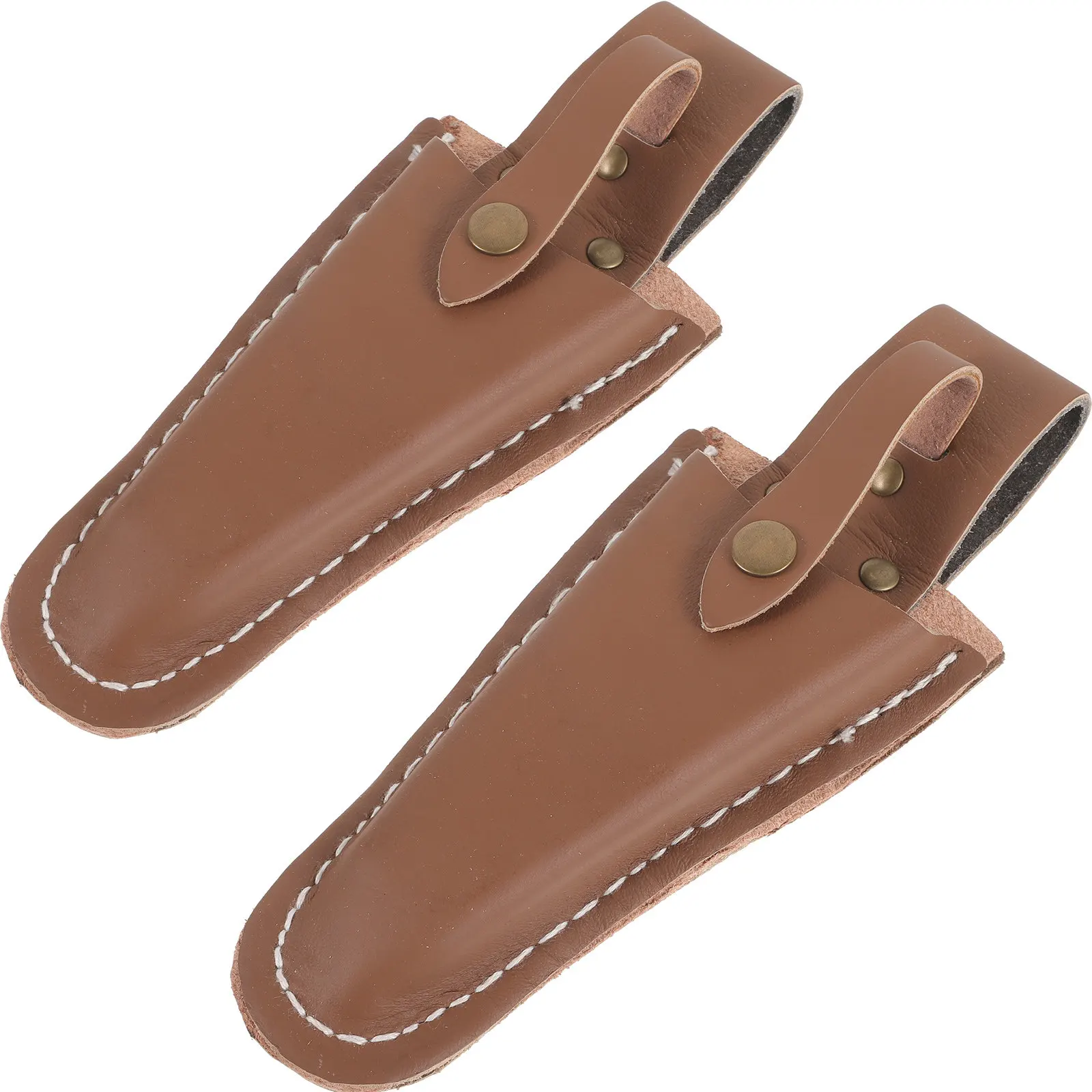 

Комплект из 2 чехлов для ножниц из воловьей кожи, для садовых инструментов, держатель для плоскогубцев, сумка для ручных секаторов