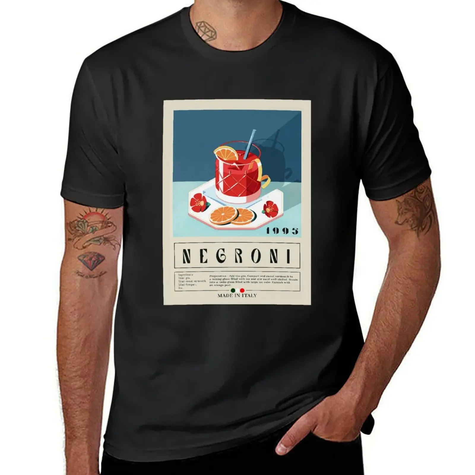 

Retro Negroni Classic T-Shirt new gifts and t-shirts street wear summer shirt anime t shirts T-shirt men