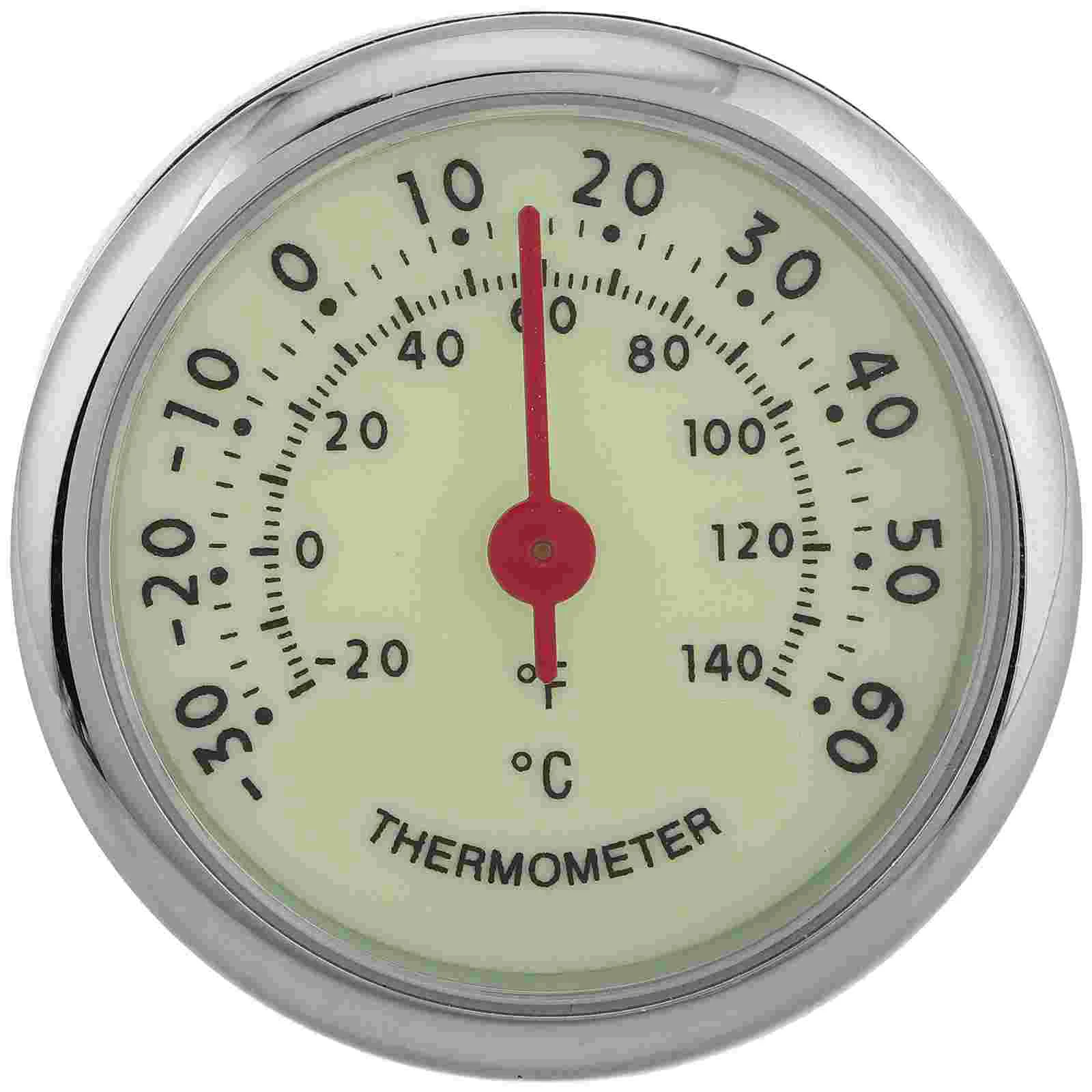 

Self Adhesive Vehicle Thermometer With Mechanical Design And Luminous Display For Automotive Parts Car Accessories Trucks Temper