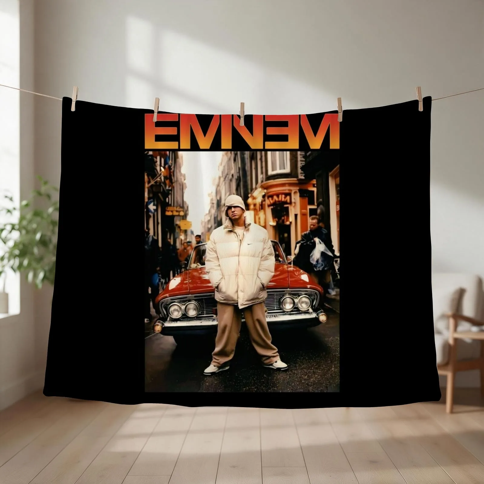 Best of Indochine band logo1 exselna Genres Rock, ?new wave Essential T-Shirt Throw Blanket