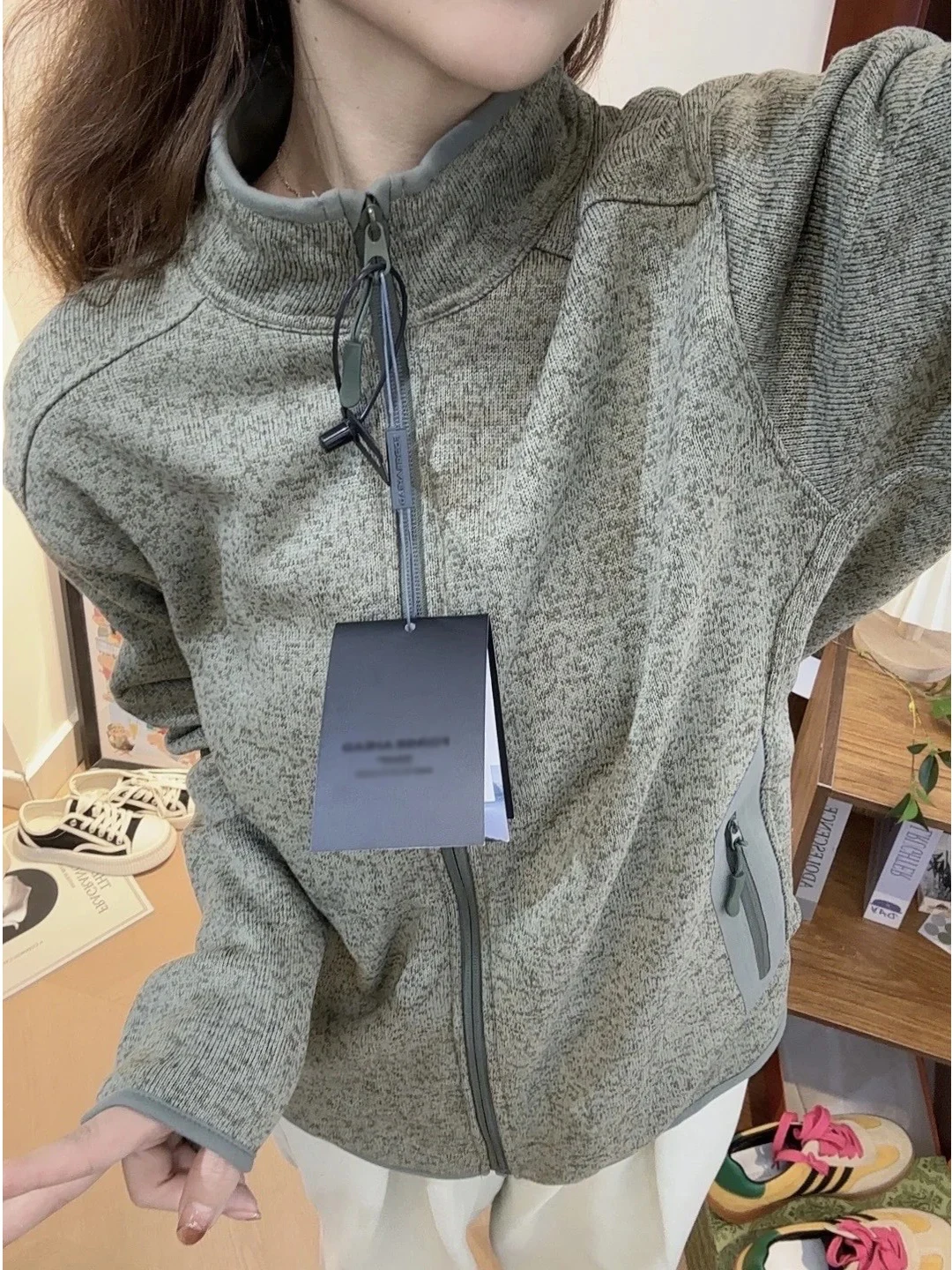 

Military een Fce Lined Jaet Men's Outdoor Fitn Sport Coat Stand Collar Zipper Cardigan Jaet Stand Fit Polyeste...