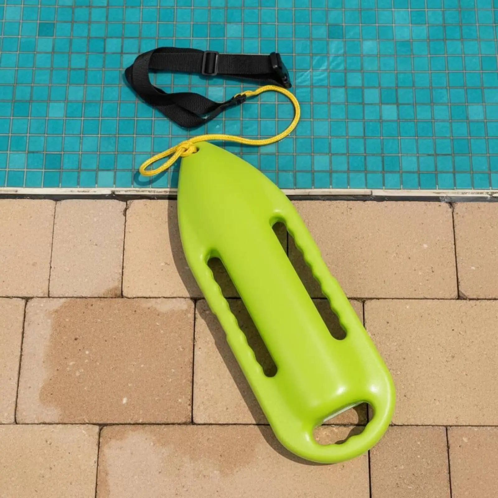 kids-pool-buoy-board-non-inflatable-rescue-float-with-secure-side-grips-for-swimming-lesson-aid