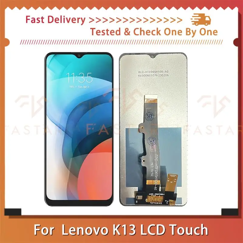 

K13 6.52" Tested For Lenovo K13 LCD Display Touch Digitizer Assembly Replacement Phone Sensor Screen Lenovo K13 lcd