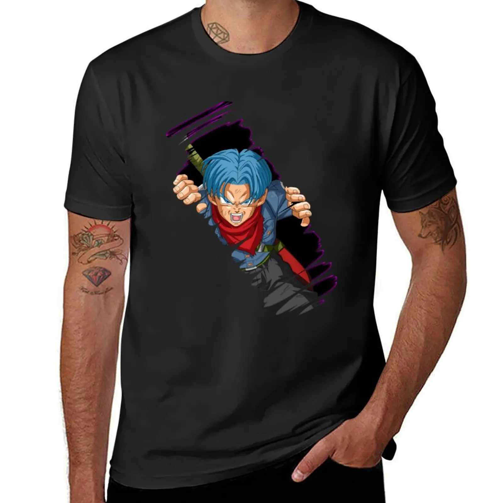 Future Trunks Breakout! T-Shirt sublime shirts graphic tees heavyweights clothes for men