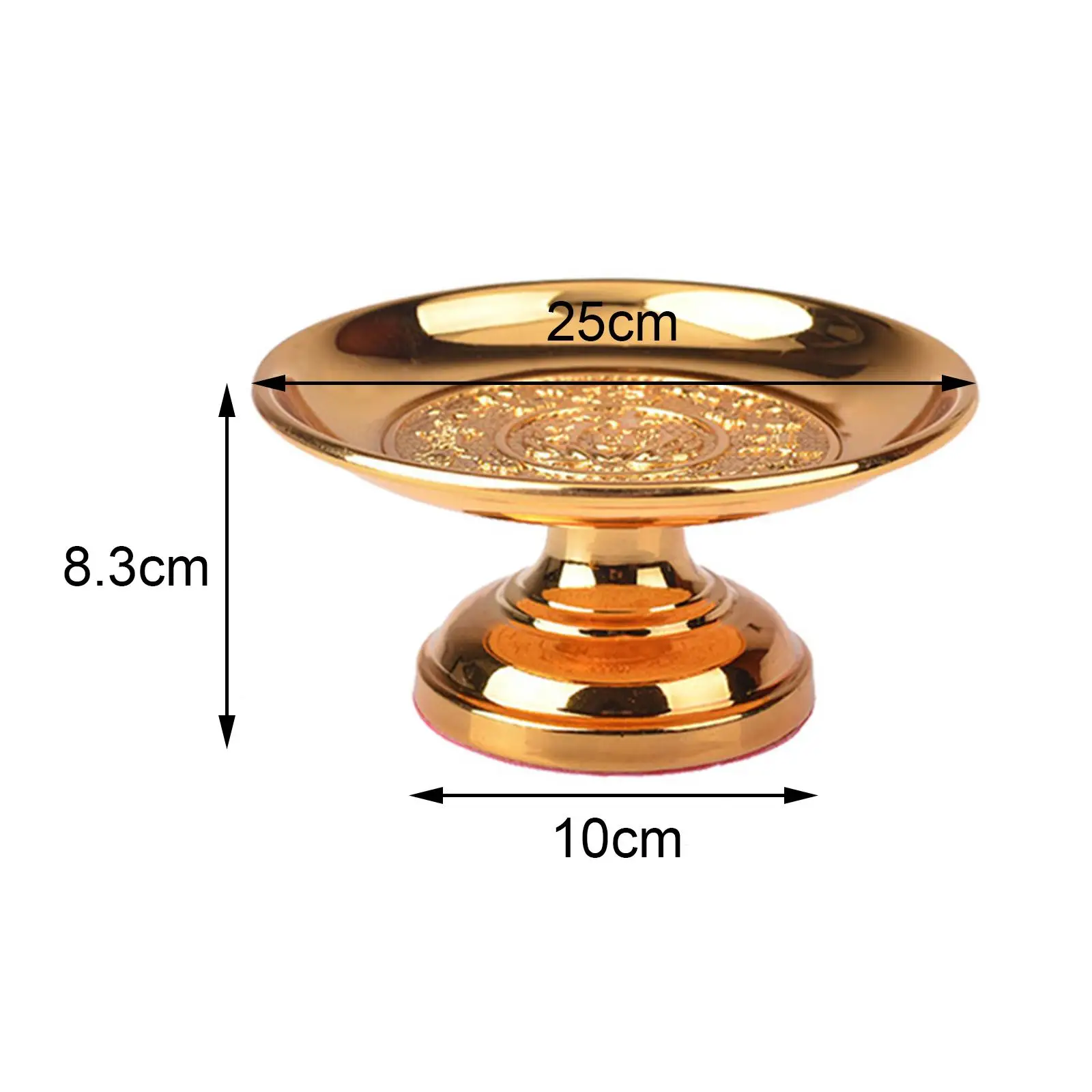 Talerz na owoce w stylu buddyjskim z nóżkami, misa błogosławieństwa, taca do serwowania, poszczegółne ofiary, Budda