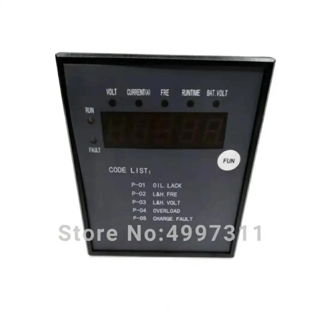 Kipor 5KW Diesel Generator Accessories Single Phase KDE6700TA Controller Display KI50MBD21