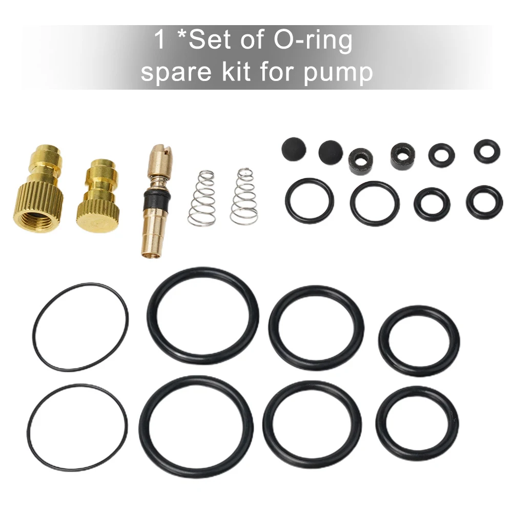 O-ring Spare Kit Pump Nflator Repair Set Pare Package High Pressure Air Pump Accessories For Manual Air Inflator Pneumatics