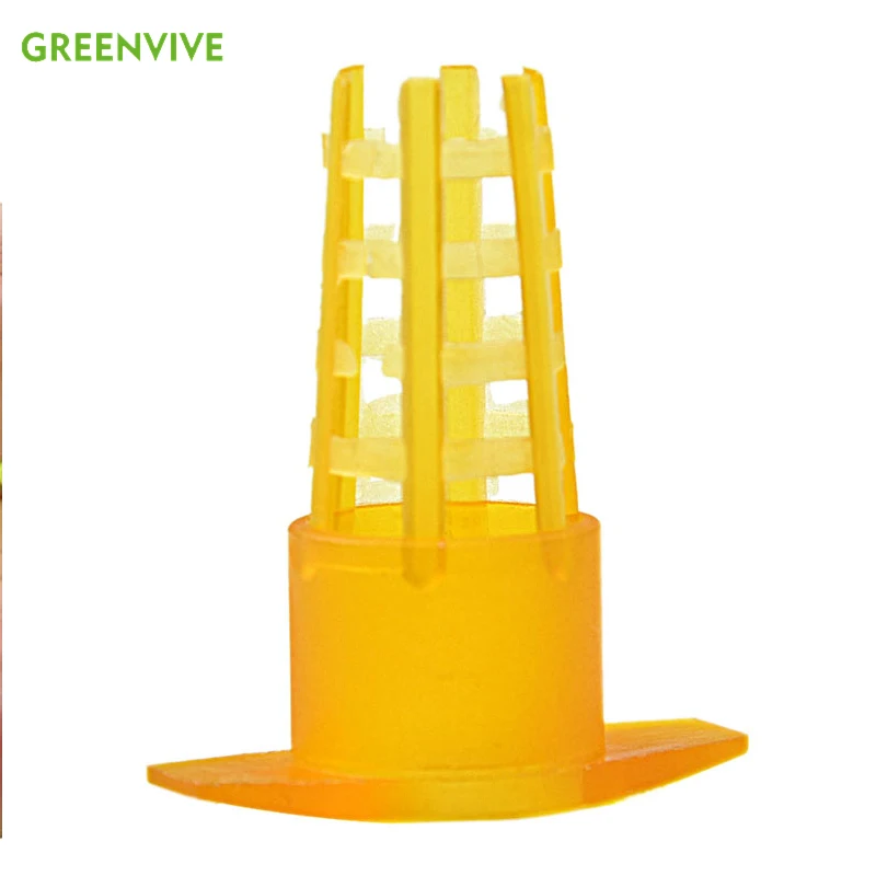 

30Pcs Cell Cup Protection Cage Beekeeping Tools Plastic Bee Queen Cage Protective Cover Beekeeper Beehive Equipment