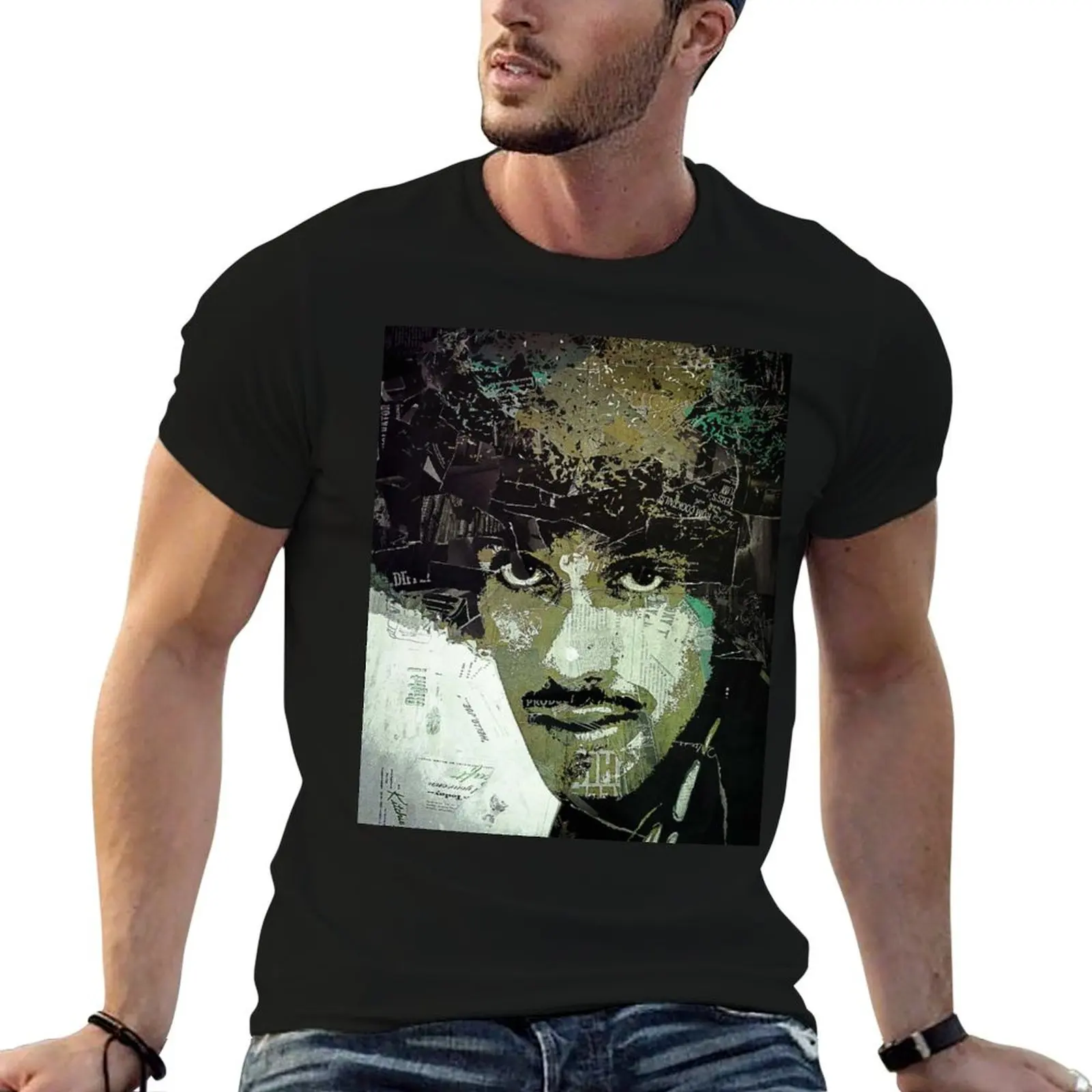 

Phil Lynott Thin Lizzy T-Shirt man t shirt summer t shirt man cotton t shirt man plain T-Shirt
