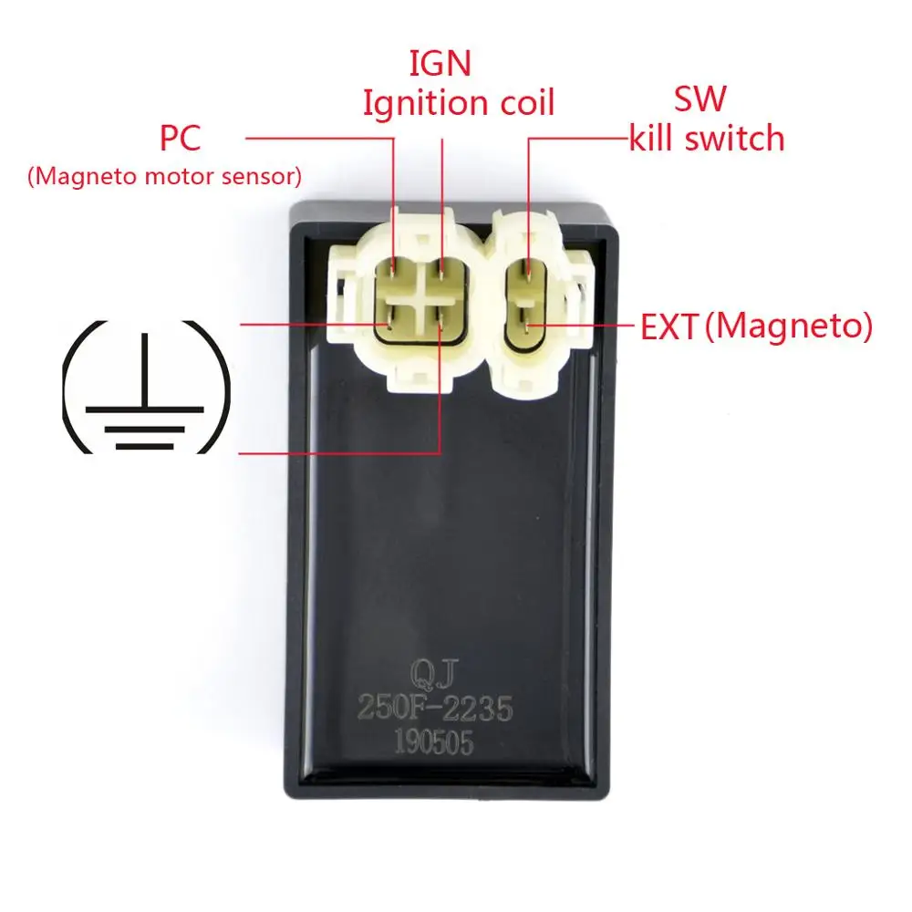 AC CDI Ignition for Honda Rebel CA250 CMX250C 12V