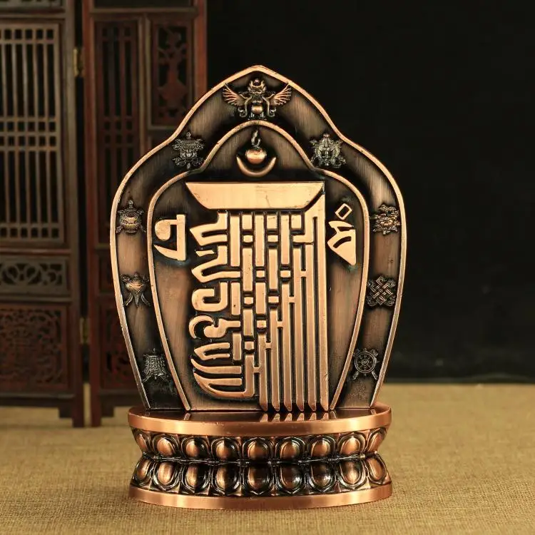 Zinc alloy/Tibetan Buddhist supplies/Tantric Wheel Diamond Twelve Zodiac Nine Palace Bagua Shi Xiang Zi zai ornaments