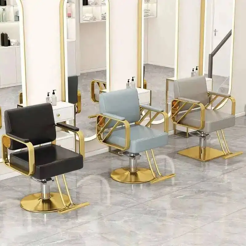 

Lash Equipment Ergonomic Chairs Swivel Barber Makeup Hydraulic Barber Chairs Spinning Tattoo Friseurstuhl Salon Furniture YX50BC
