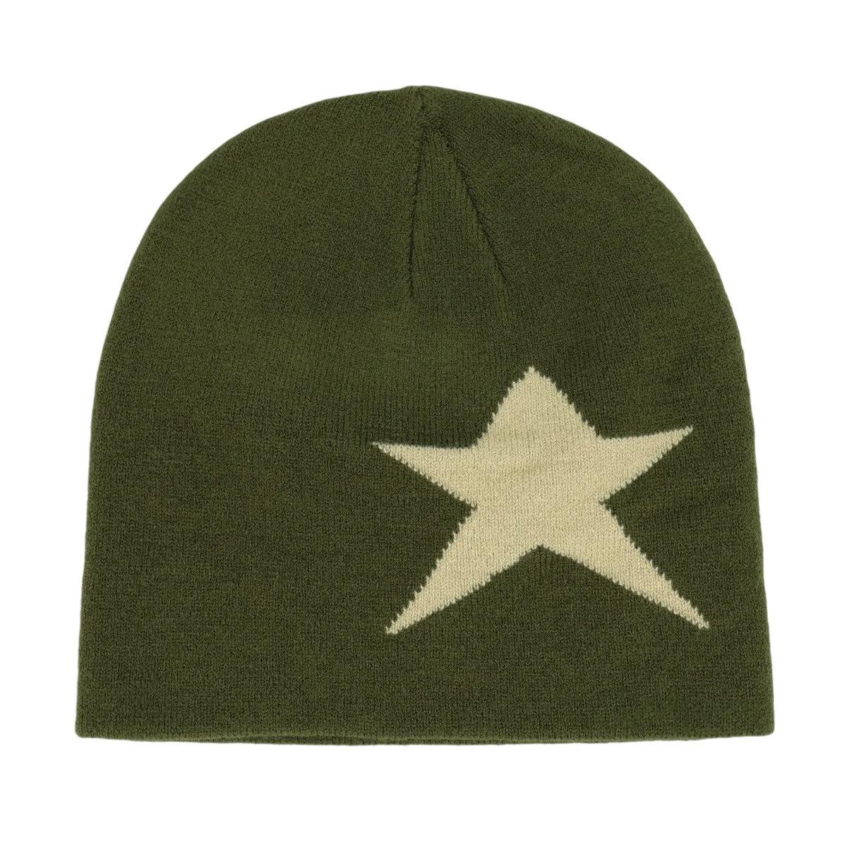 2025 New Star Pattern Warm Beanies for Women Men Winter Autumn Outdoor Skullcap Skiing Hat Y2K Cold Hat Hip Hop Cycling Knit Hat
