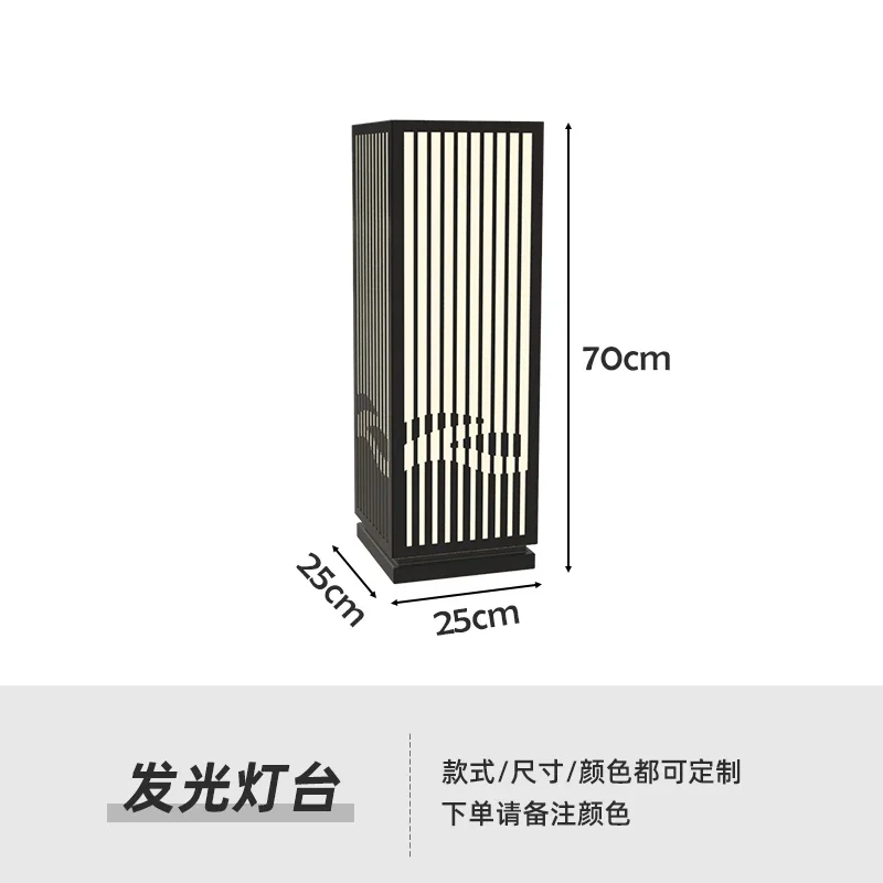 Outdoor light flower box combination flower bed flower slot commercial street restaurant store outdoor fence partition outside f