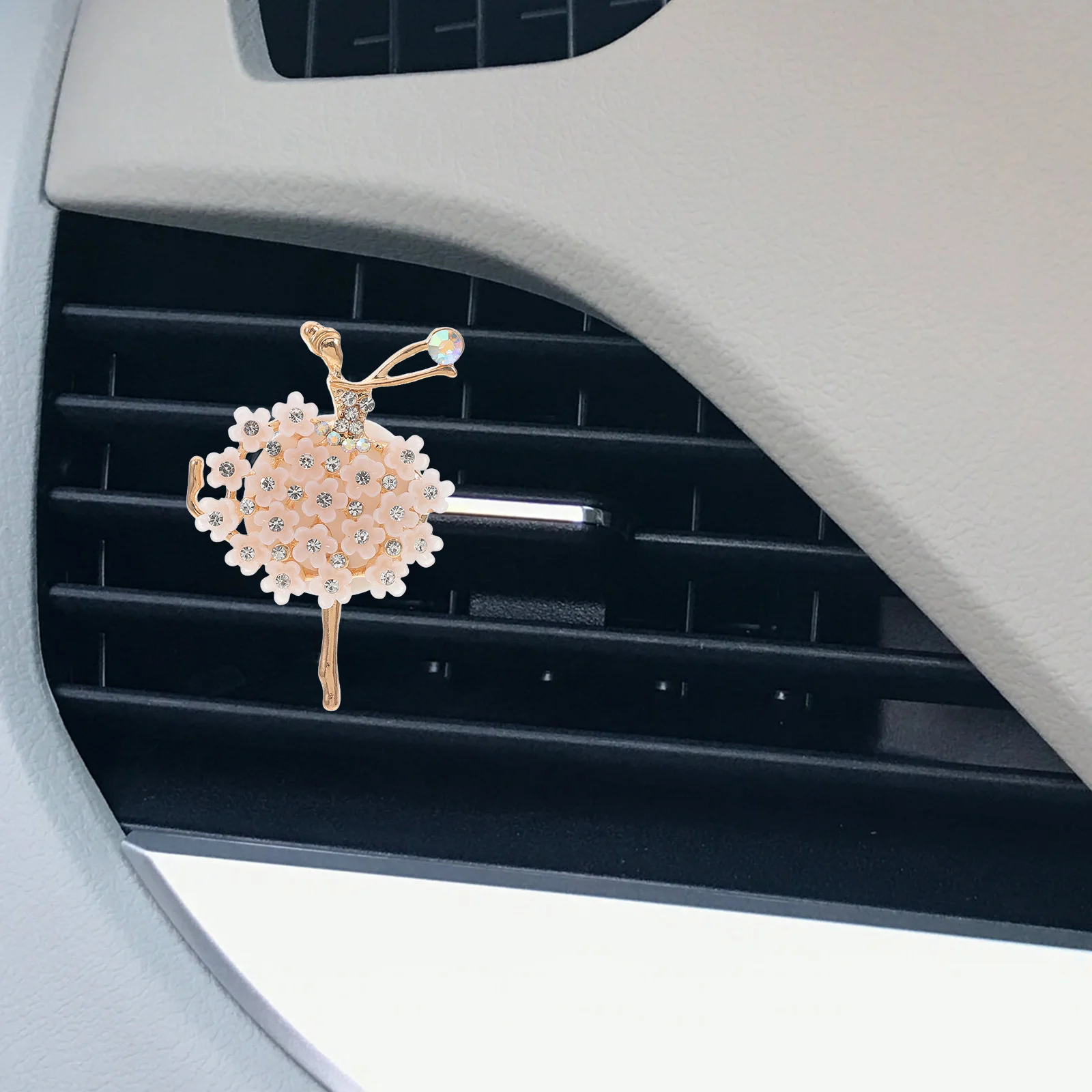 

Perfume Clip Flower Vent Clips Resin Car Air Freshener Dashboard Decor Interior Aroma Accessories Car Decorations