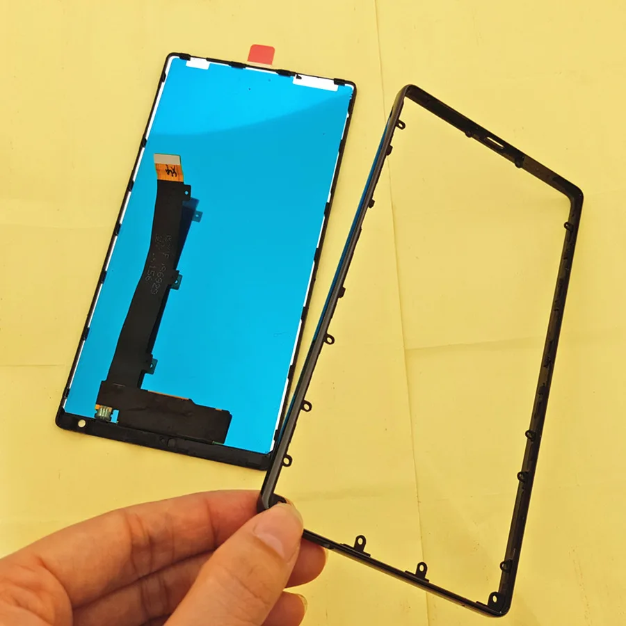 6.4  LCD For Xiaomi Mi MIX Pro 18K LCD Display Touch Screen with frame+Ceramic frame Replacement For xiaomi MI Mix1 LCD